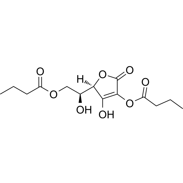L-Ascorbic acid, 2,6-dibutanoate (2,6-Di-O-butyryl-L-ascorbic Acid) 4337-04-6